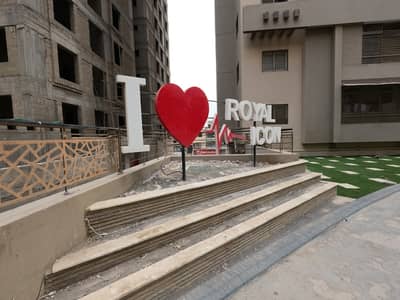 3 BED DD FLAT (ROYAL 8 ICON) FOR SALE IN GULSHAN E IQBAL 13 D 2