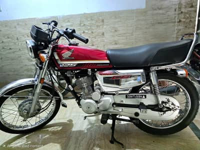 Honda CG125 (self start)