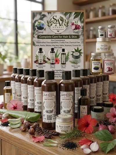organic herbal shampoo