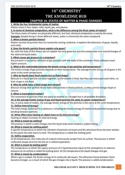 Easy Notes for students