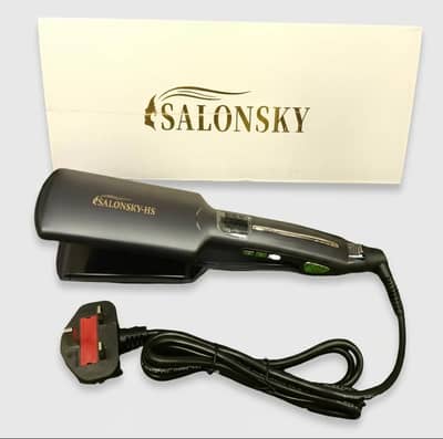 Salonsky HS Professional Hair Straightener with LCD Display