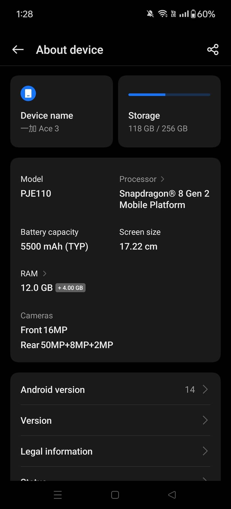 One Plus Other Model 6