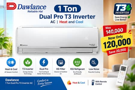 Dawlance 1ton dual pro