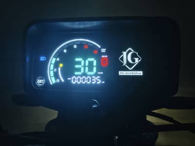 Honda CG 125 2025.  Dagetail meter.