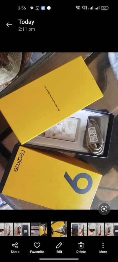Realme 9 in meteor black color