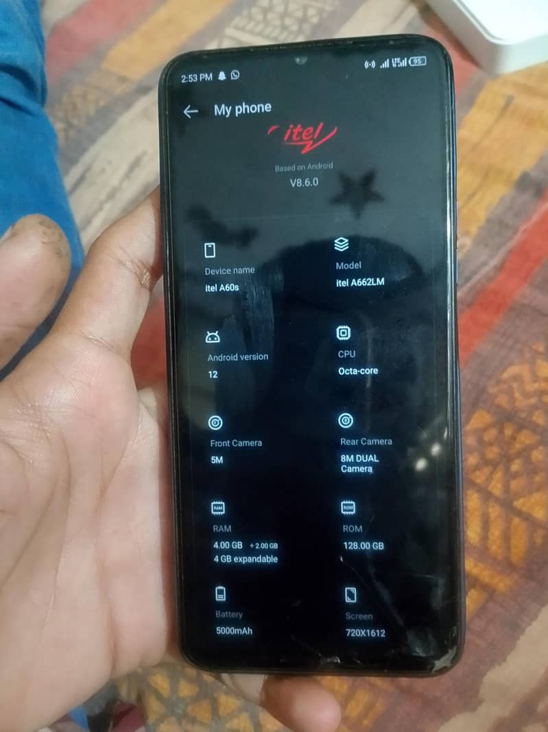 Itel A60 s 4