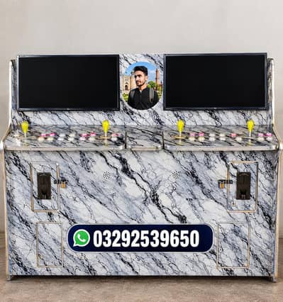 Double LCD Video Game Machine For Sale