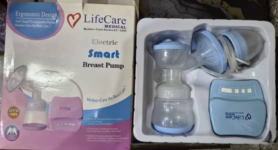 Breast Pump fully Electric and BPA Free with 9 Level || LifeCare 10/10