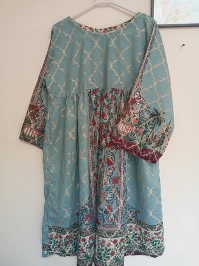 Jacquard shirt trouser