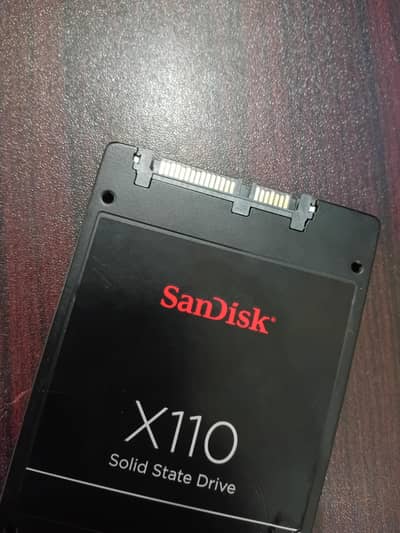 Sandisk X110  SSD 128gb — Fast and Reliable