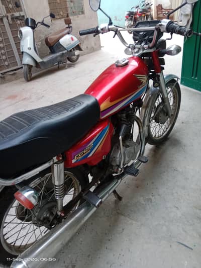 Honda 125 Genuine 2009 Model register in 2010