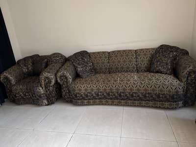 These sofas are brand new and comfortable seats with cushions