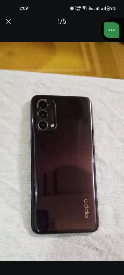 Oppo Reno5.8/128 PTA Approved original panel Box & original charging