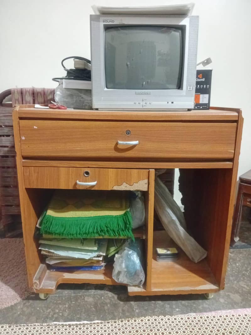 Wooden Computer Table 2