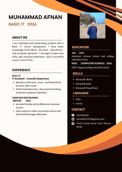 computer operator / Data entry / Microsoft excel, Microsoft word