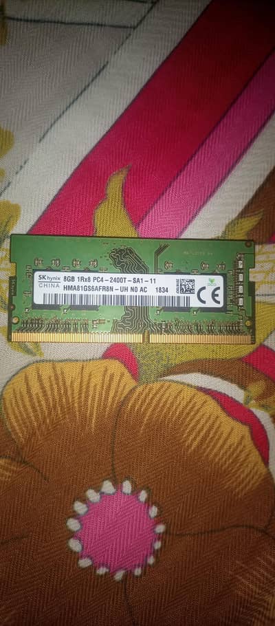 SK Hynix 8GB DDR4 2400MHz Laptop RAM – 1Rx8