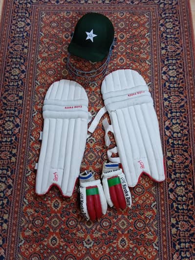 The cricket equipment