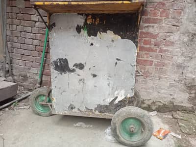fries cart chips food complete stall