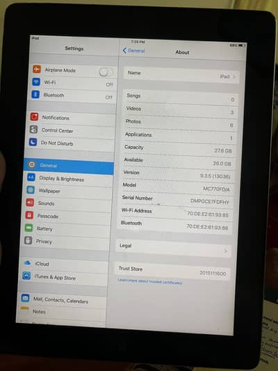 Apple iPad 2 Wi-Fi | 32GB | 9.7” Display | Excellent Condition