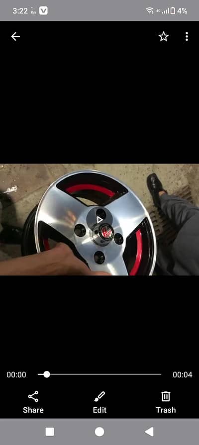 r12 alloy rims 114 pcd
