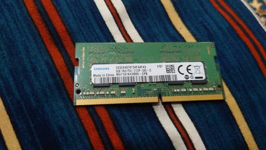 8gb ddr4 ram (8gb 1Rx8 PC4 - 3133P - SAQ - 10) For Laptop