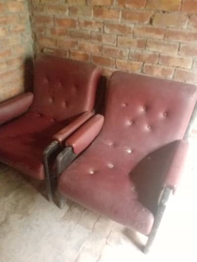 soft and good condition sofa with leather seats