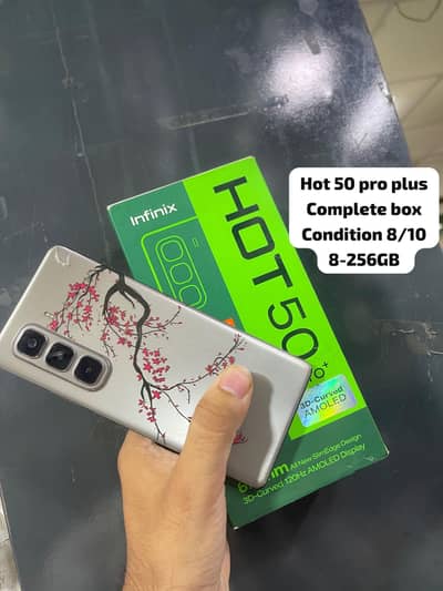 Hot 50 pro plus 8/256 fixed price