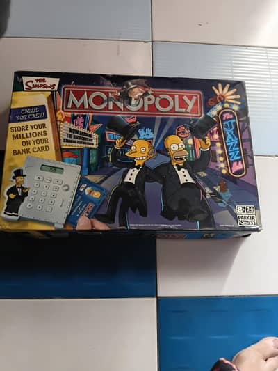 Original Monopoly The Simpsons Edition – Complete Set