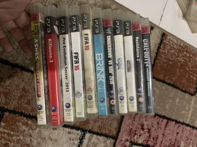 PS3 Games BluRay Disks