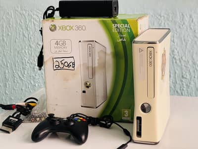 XBOX 360 SLIM SPECIAL EDITION JAILBREAK GAMES INSTALLED 50+