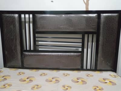 Double bed with mattress