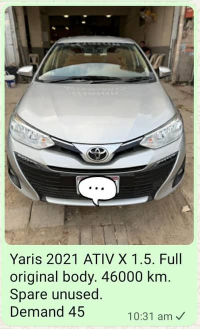 Toyota Yaris 2021 ATIV X 1.5