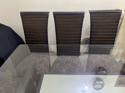 Dining Table with six chairs