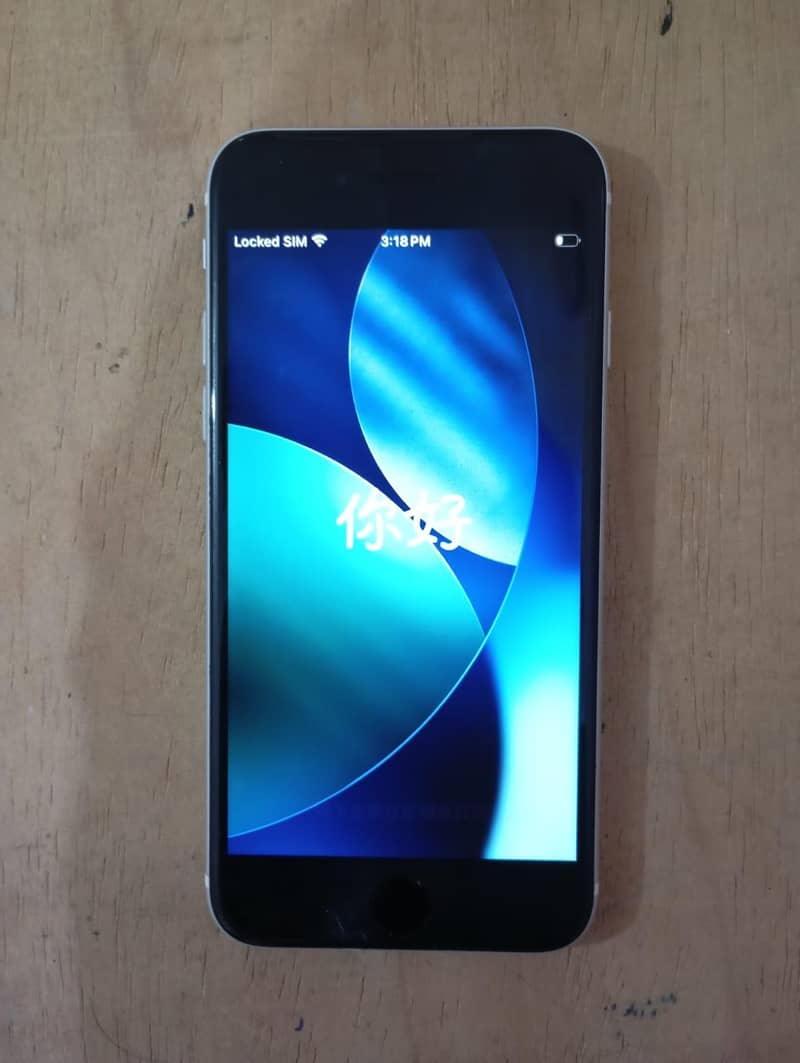 iPhone SE 2nd Gen 64GB White - iCloud Locked - For Parts 1