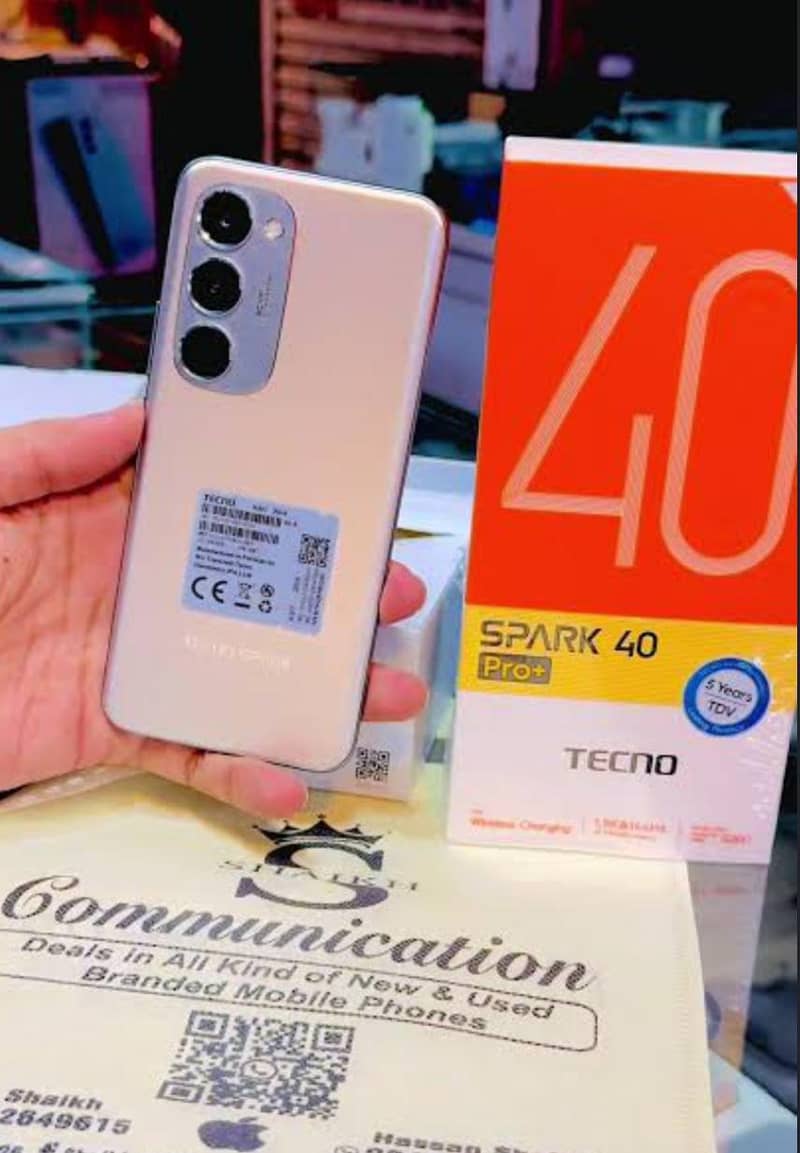 Tecno spark 40 pro plus 0