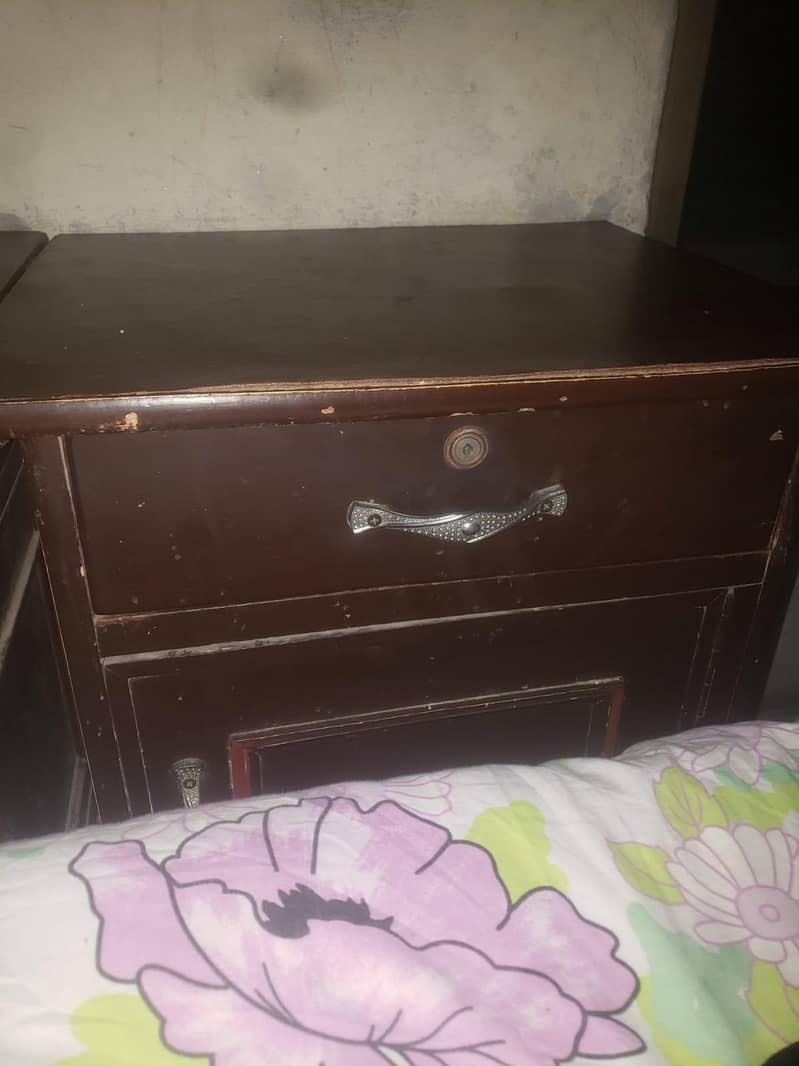 bed set dressing table showcase 6