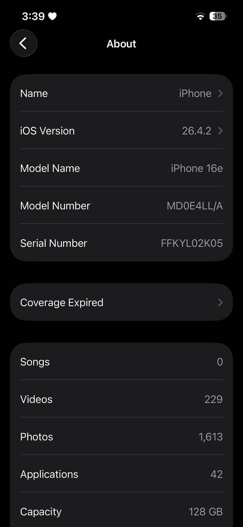 Apple iPhone 16e 7