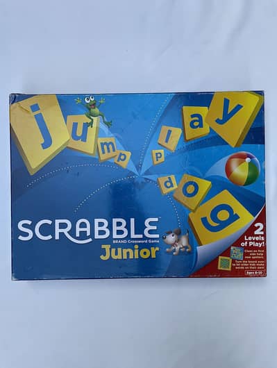  Scrabble Junior & Adult Word Game | Family Fun 