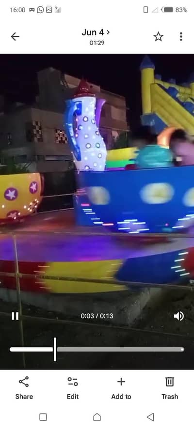 Tea Cup Ride ko