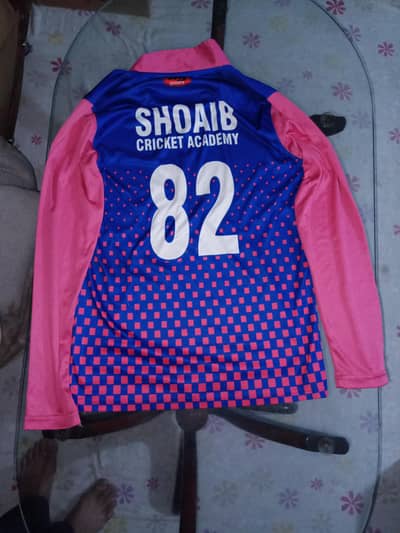 Shoaib cricket academy uniform