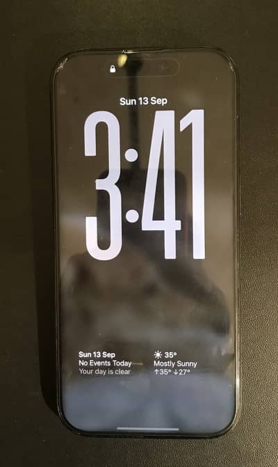Apple iPhone 16 Pro with box and cable