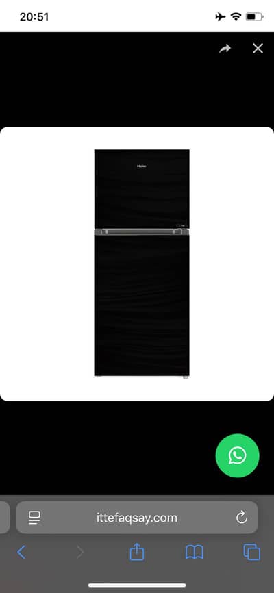HAIER REFRIGERATOR HRF-306