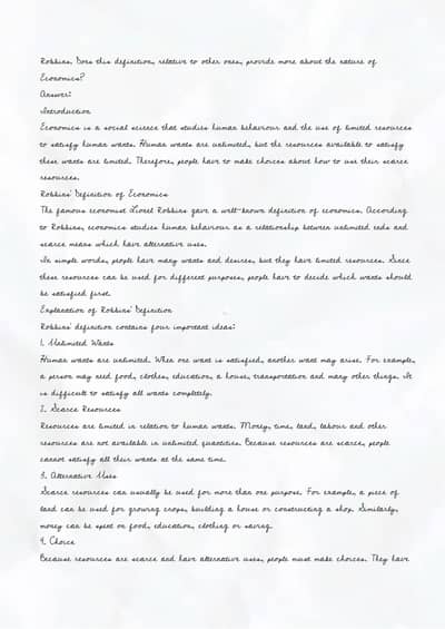 English assignment