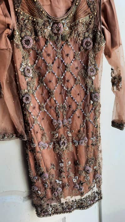heavy handwork dress