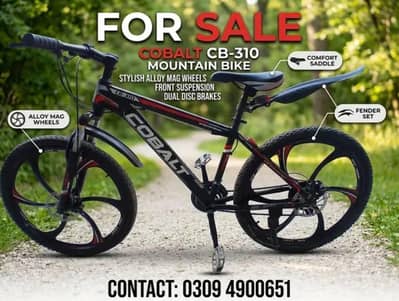 a mountain bike