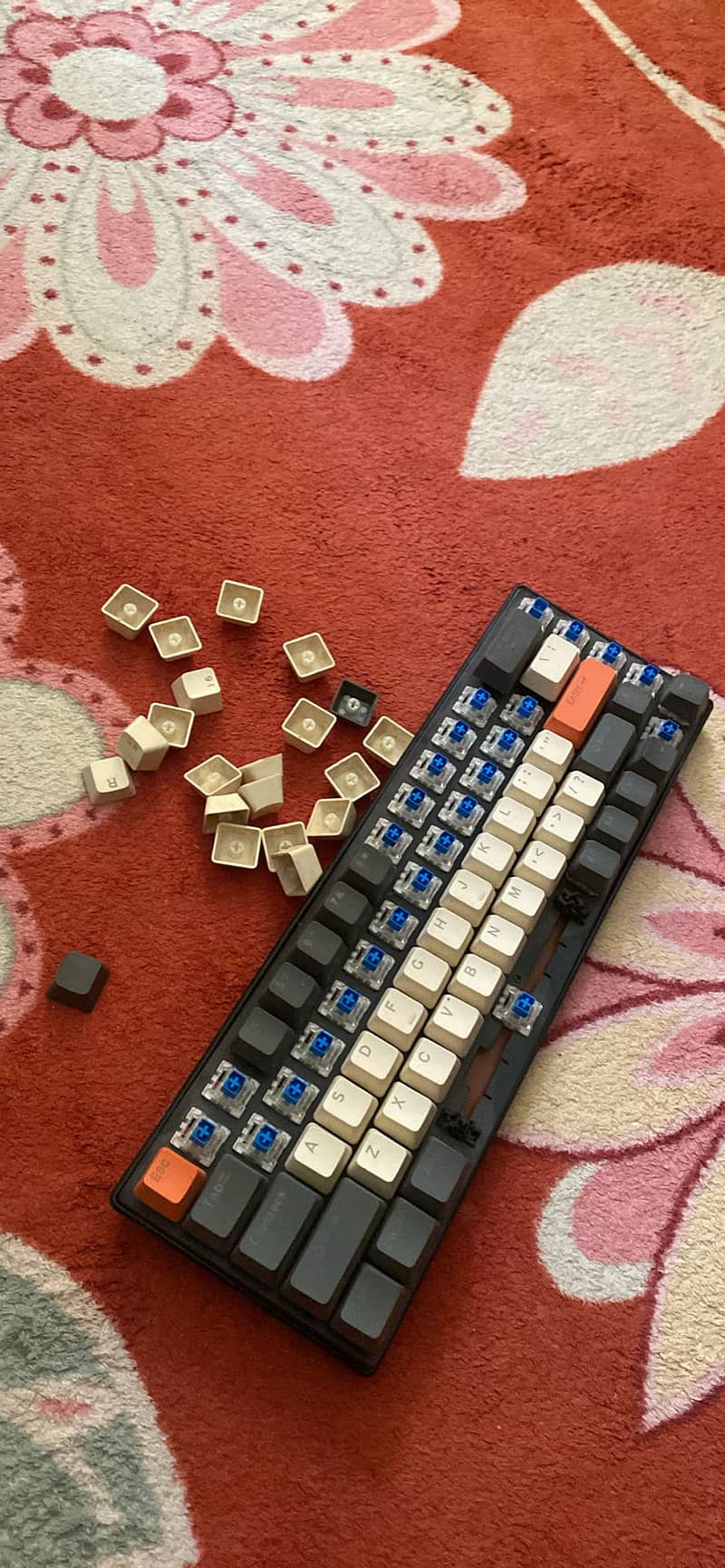 Mechanical keyboard 100% layout 6