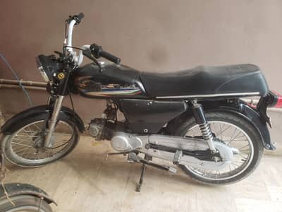 70cc racer bike for sale 2017 model normal condition