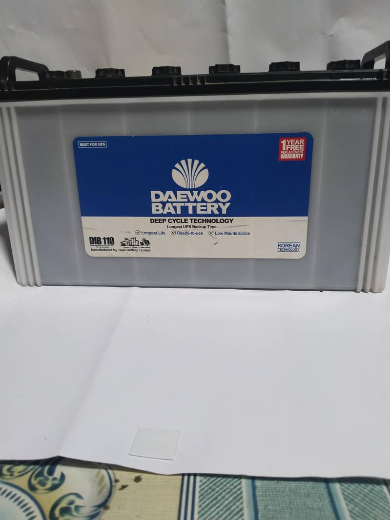 Daewoo battery 4
