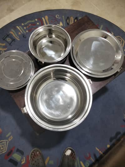 stainless steel hot pot made in India