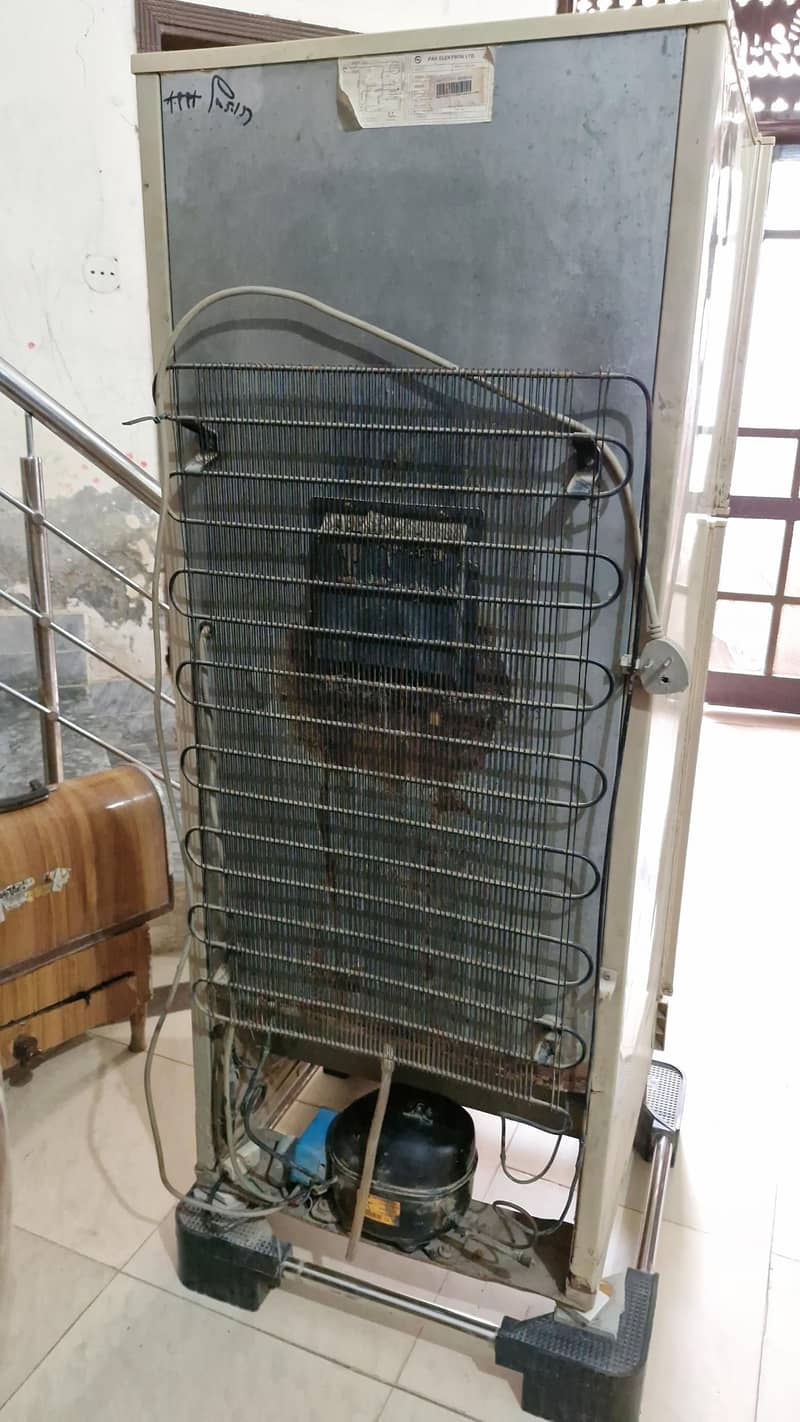 Medium size fridge. 5